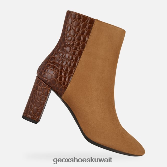 Geox BLL84T223 Pheby 80 Woman Cognac