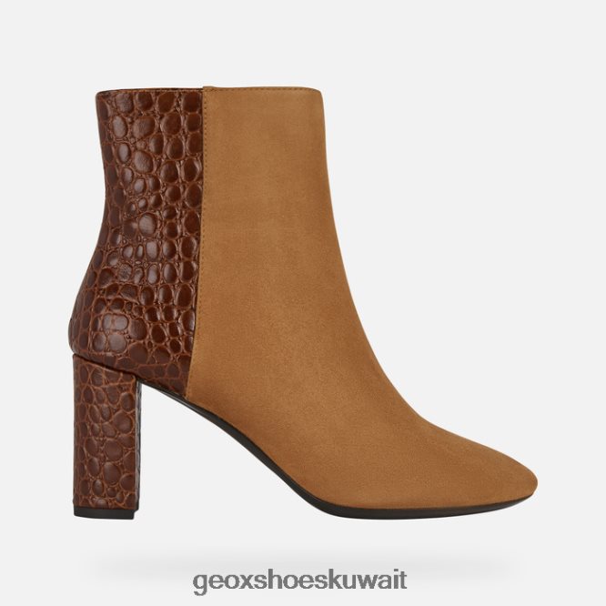 Geox BLL84T223 Pheby 80 Woman Cognac