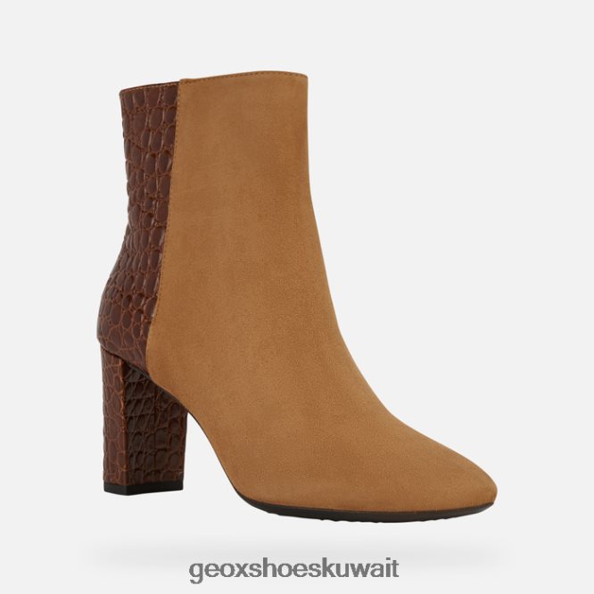 Geox BLL84T223 Pheby 80 Woman Cognac