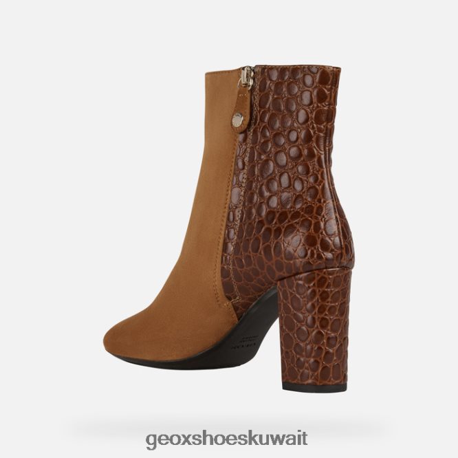 Geox BLL84T223 Pheby 80 Woman Cognac