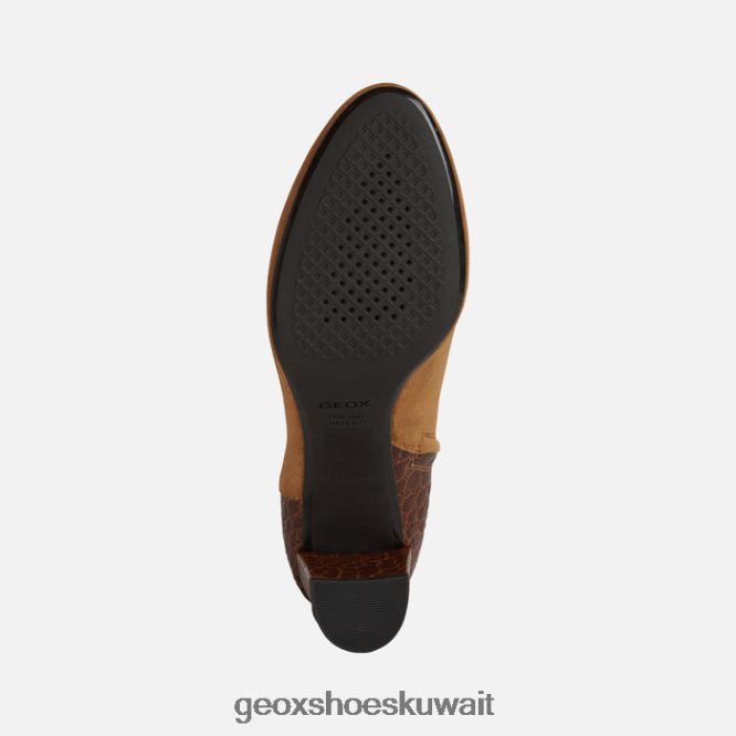 Geox BLL84T223 Pheby 80 Woman Cognac