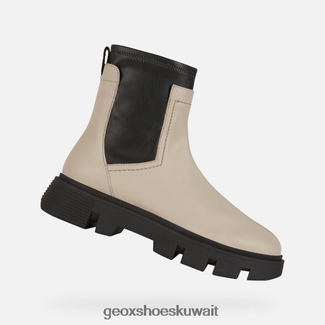 Geox BLL84T255 Vilde Woman Light Taupe/Black