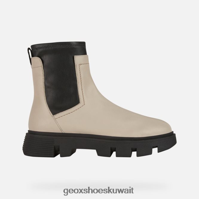 Geox BLL84T255 Vilde Woman Light Taupe/Black
