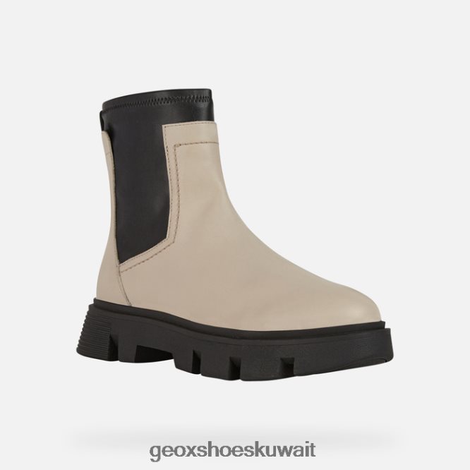 Geox BLL84T255 Vilde Woman Light Taupe/Black