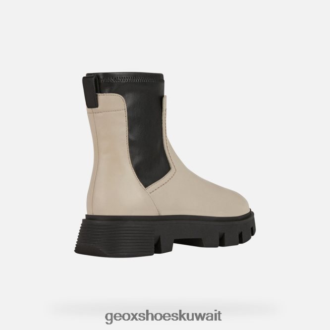 Geox BLL84T255 Vilde Woman Light Taupe/Black