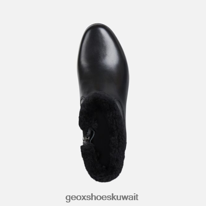Geox BLL84T271 Anylla Wedge Woman Black