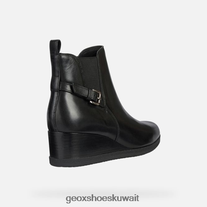 Geox BLL84T369 Anylla Wedge Woman Black