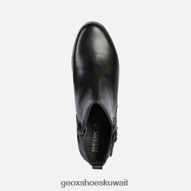 Geox BLL84T369 Anylla Wedge Woman Black