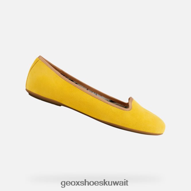 Geox BLL84T443 Palmaria Woman Dk Yellow/Dark Skin