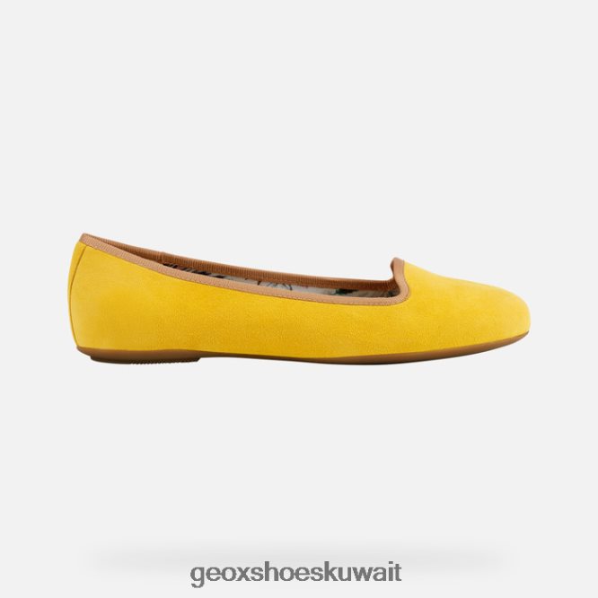 Geox BLL84T443 Palmaria Woman Dk Yellow/Dark Skin