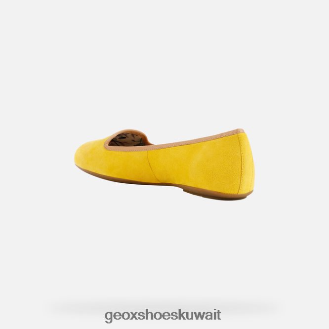 Geox BLL84T443 Palmaria Woman Dk Yellow/Dark Skin