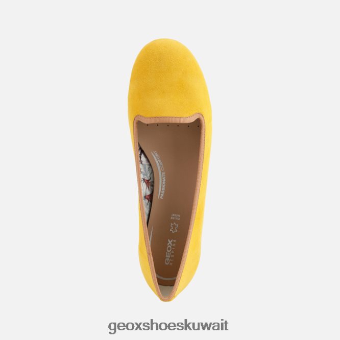 Geox BLL84T443 Palmaria Woman Dk Yellow/Dark Skin