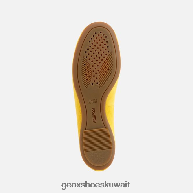 Geox BLL84T443 Palmaria Woman Dk Yellow/Dark Skin