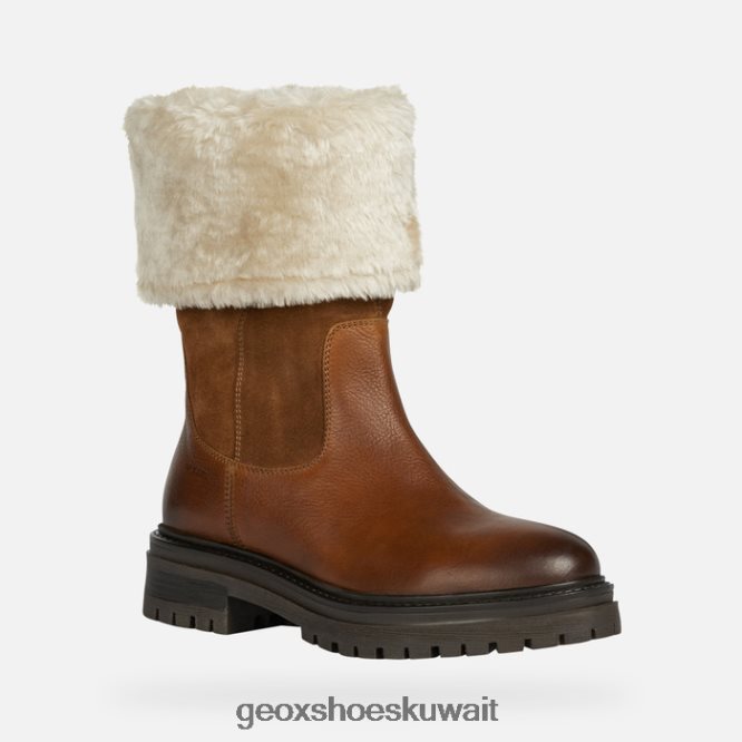 Geox BLL84T221 Iridea Woman Cognac