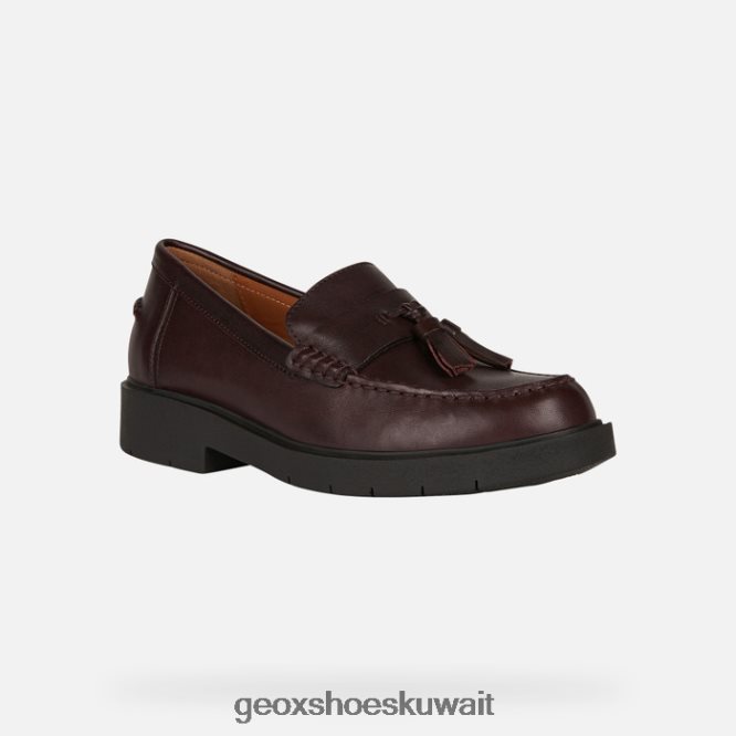 Geox BLL84T441 Spherica Ec1 Woman Dark Burgundy
