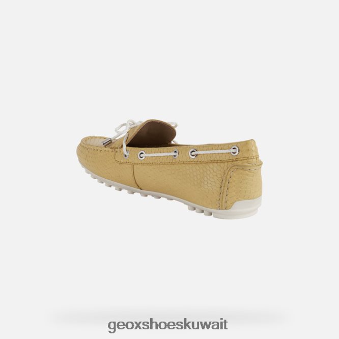 Geox BLL84T467 Leelyan Woman Light Yellow/White
