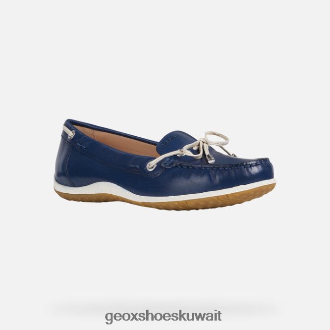Geox BLL84T65 Vega Moc Woman Blue/Skin
