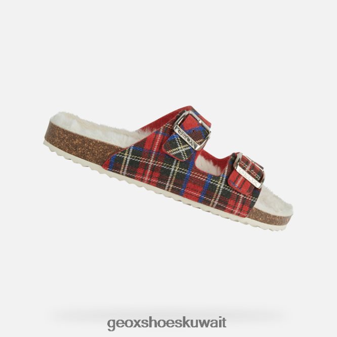Geox BLL84T61 Brionia Woman Dark Red/Red