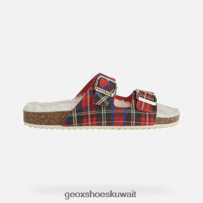 Geox BLL84T61 Brionia Woman Dark Red/Red
