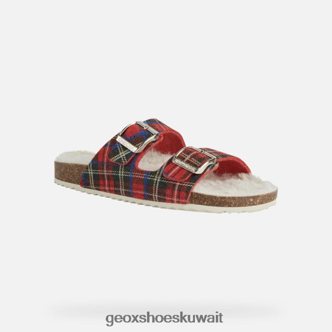 Geox BLL84T61 Brionia Woman Dark Red/Red