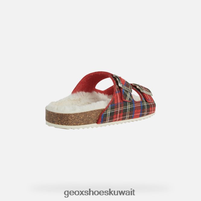 Geox BLL84T61 Brionia Woman Dark Red/Red