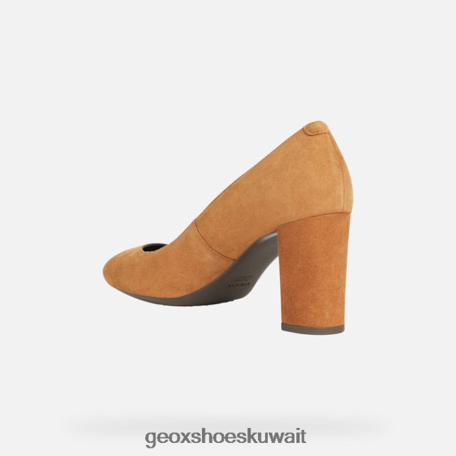 Geox BLL84T321 Pheby 80 Woman Cognac