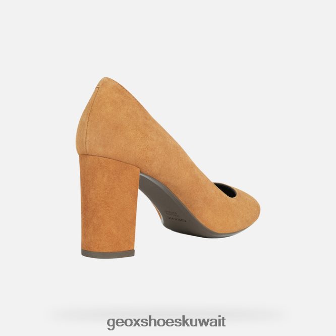 Geox BLL84T321 Pheby 80 Woman Cognac