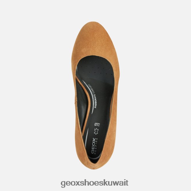 Geox BLL84T321 Pheby 80 Woman Cognac