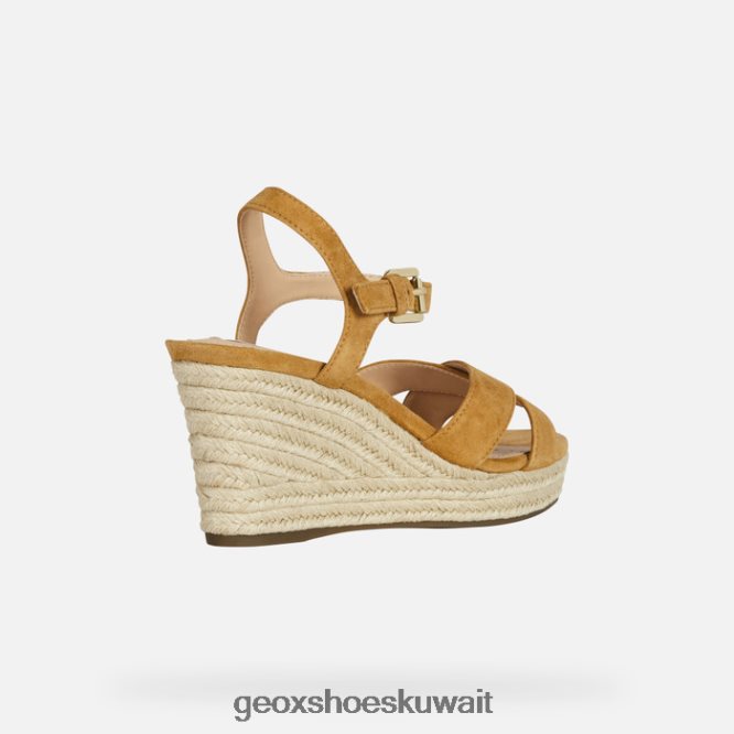 Geox BLL84T117 Soleil Woman Curry