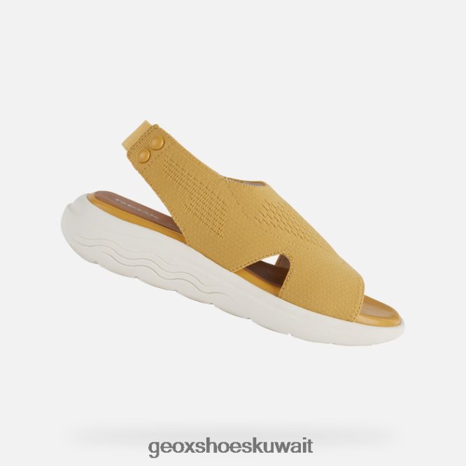 Geox BLL84T11 Spherica Ec5 Woman Dark Yellow