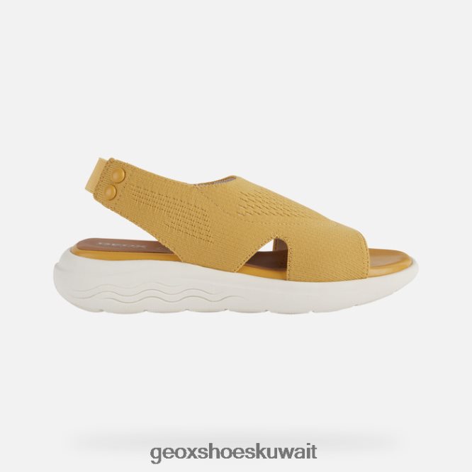 Geox BLL84T11 Spherica Ec5 Woman Dark Yellow