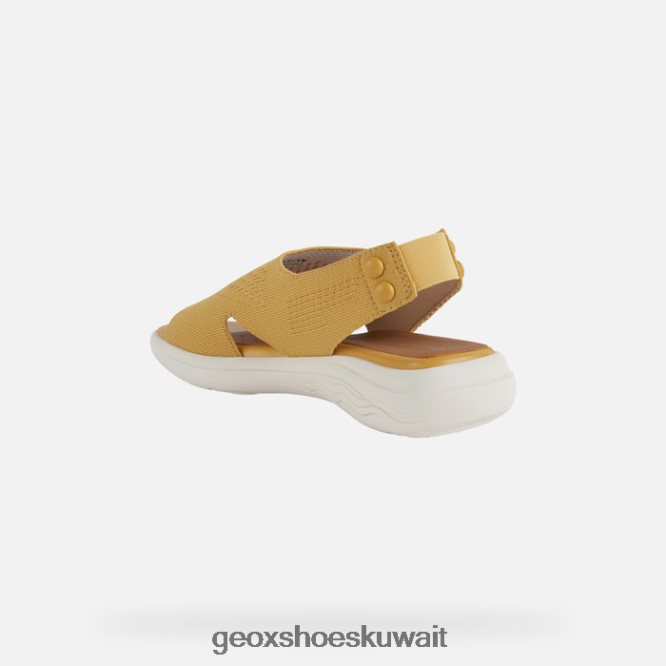 Geox BLL84T11 Spherica Ec5 Woman Dark Yellow