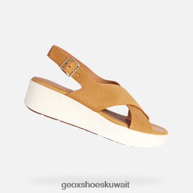 Geox BLL84T128 Laudara Woman Mustard