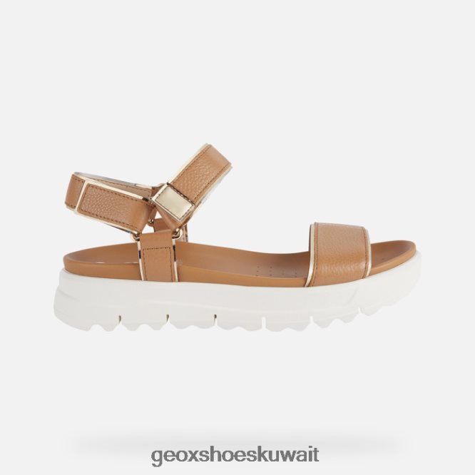 Geox BLL84T141 Xand 2.1S Woman Camel/Light Gold