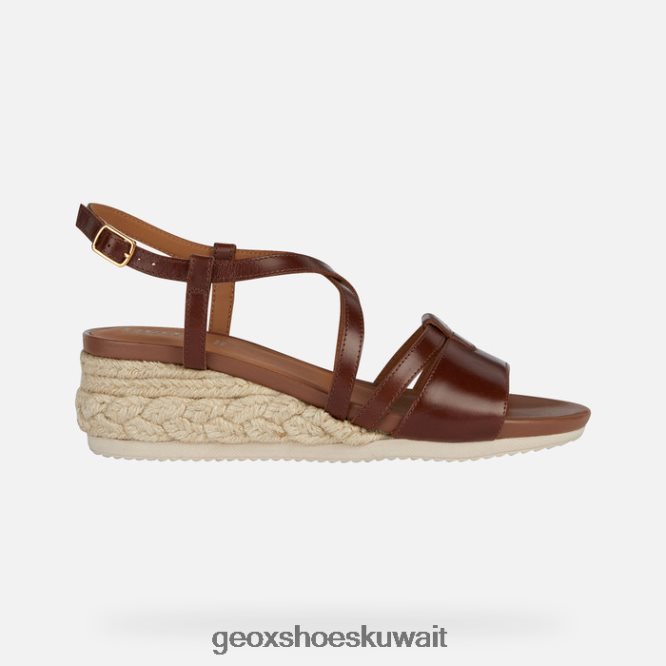 Geox BLL84T142 Ischia Corda Woman Brown