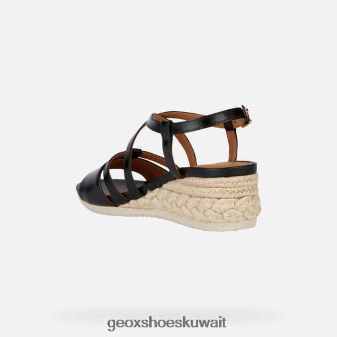 Geox BLL84T143 Ischia Corda Woman Black