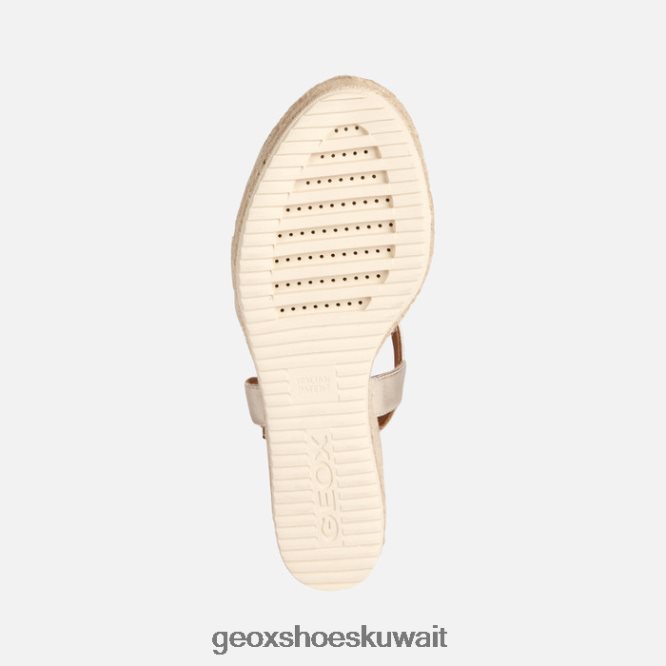 Geox BLL84T158 Ponza Woman Light Gold