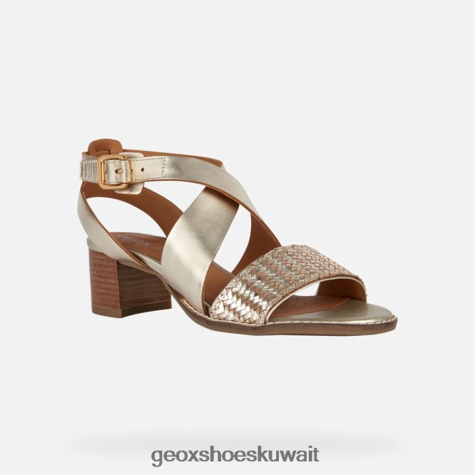Geox BLL84T159 Sozy Mid Woman Light Gold