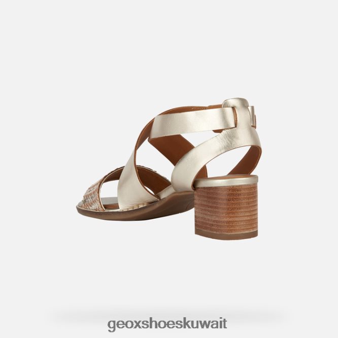 Geox BLL84T159 Sozy Mid Woman Light Gold