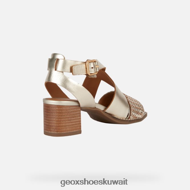 Geox BLL84T159 Sozy Mid Woman Light Gold