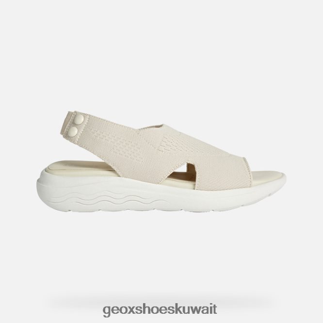 Geox BLL84T15 Spherica Ec5 Woman Off White