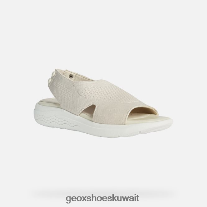 Geox BLL84T15 Spherica Ec5 Woman Off White