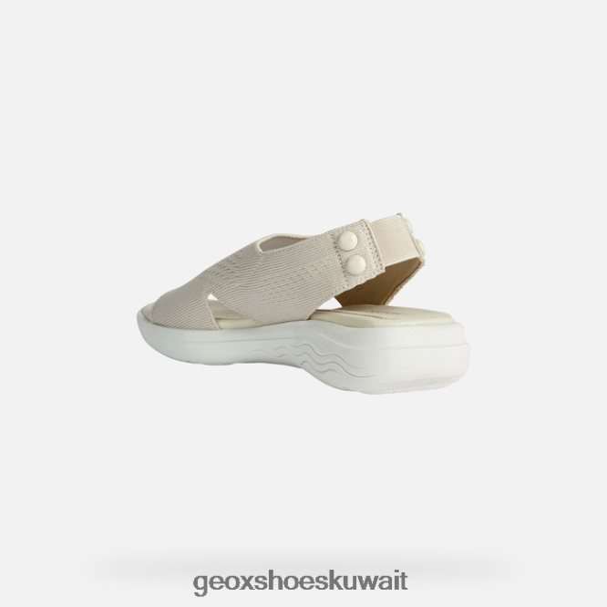 Geox BLL84T15 Spherica Ec5 Woman Off White