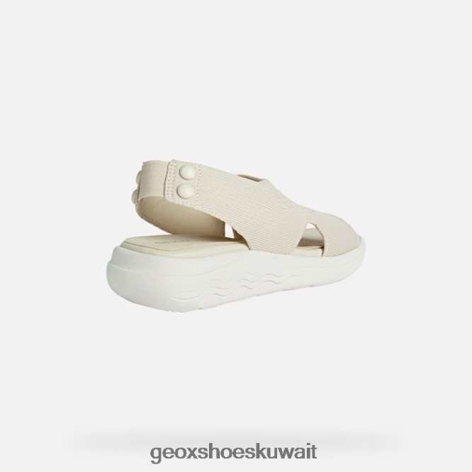 Geox BLL84T15 Spherica Ec5 Woman Off White