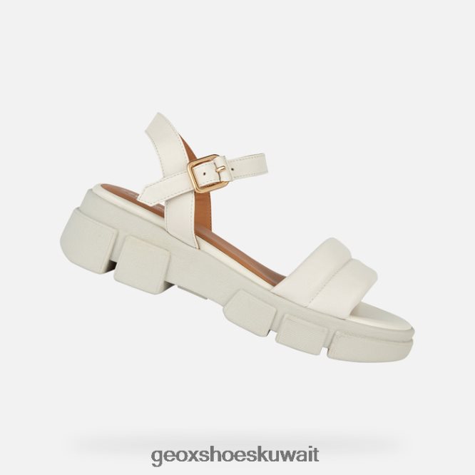 Geox BLL84T163 Lisbona Woman Off White