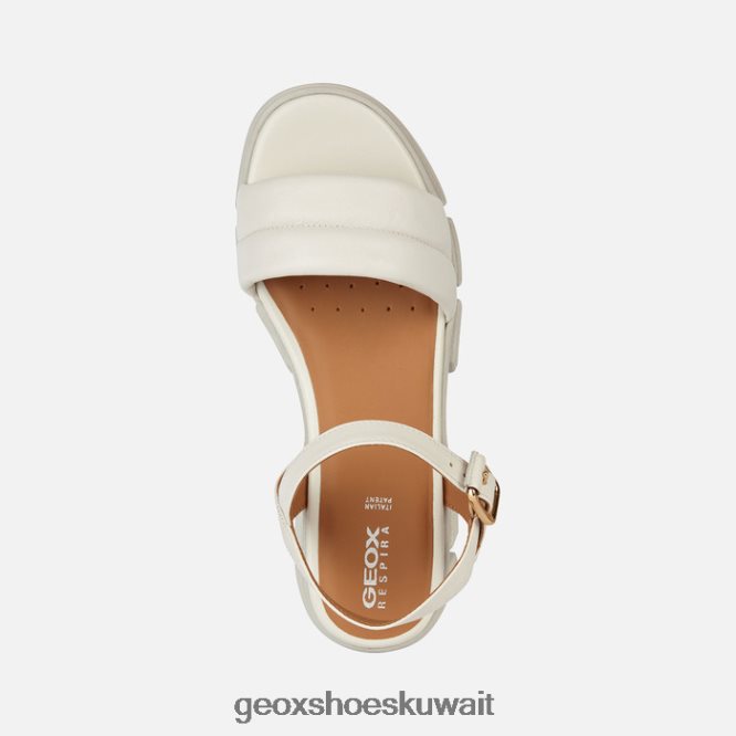 Geox BLL84T163 Lisbona Woman Off White