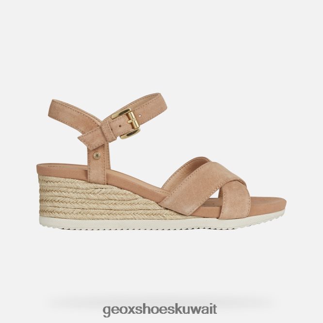 Geox BLL84T166 Ischia Corda Woman Dark Skin