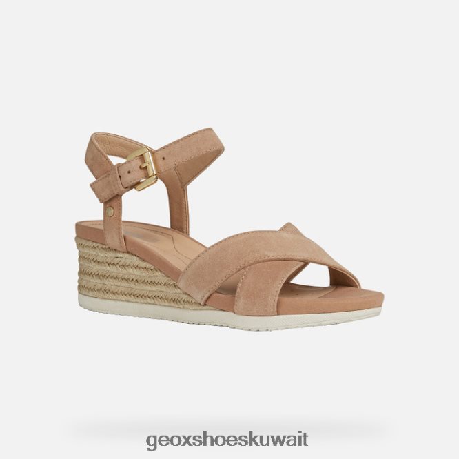 Geox BLL84T166 Ischia Corda Woman Dark Skin