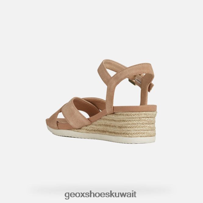 Geox BLL84T166 Ischia Corda Woman Dark Skin