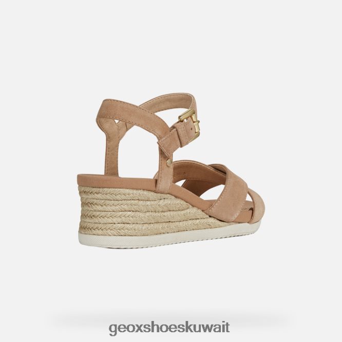 Geox BLL84T166 Ischia Corda Woman Dark Skin